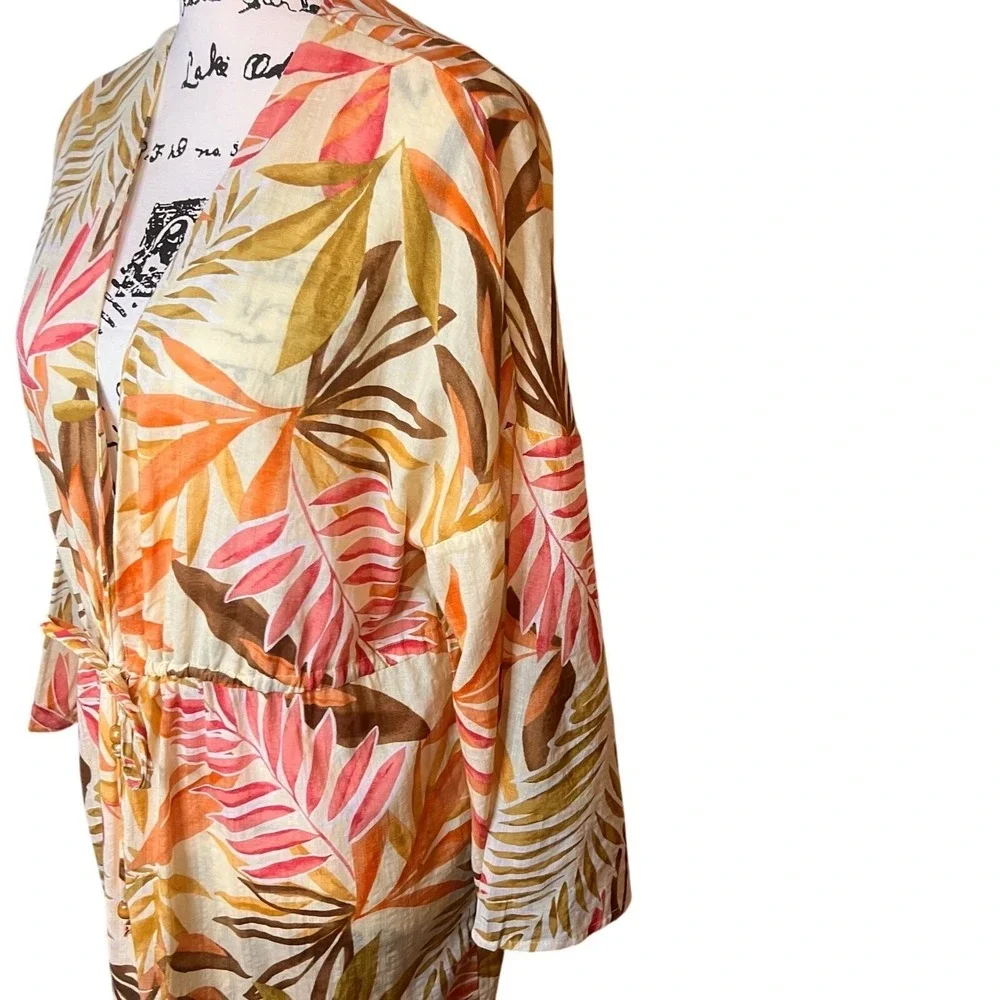 Love Riche Tropical Swim Maxi‎ Cover Up - Medium.